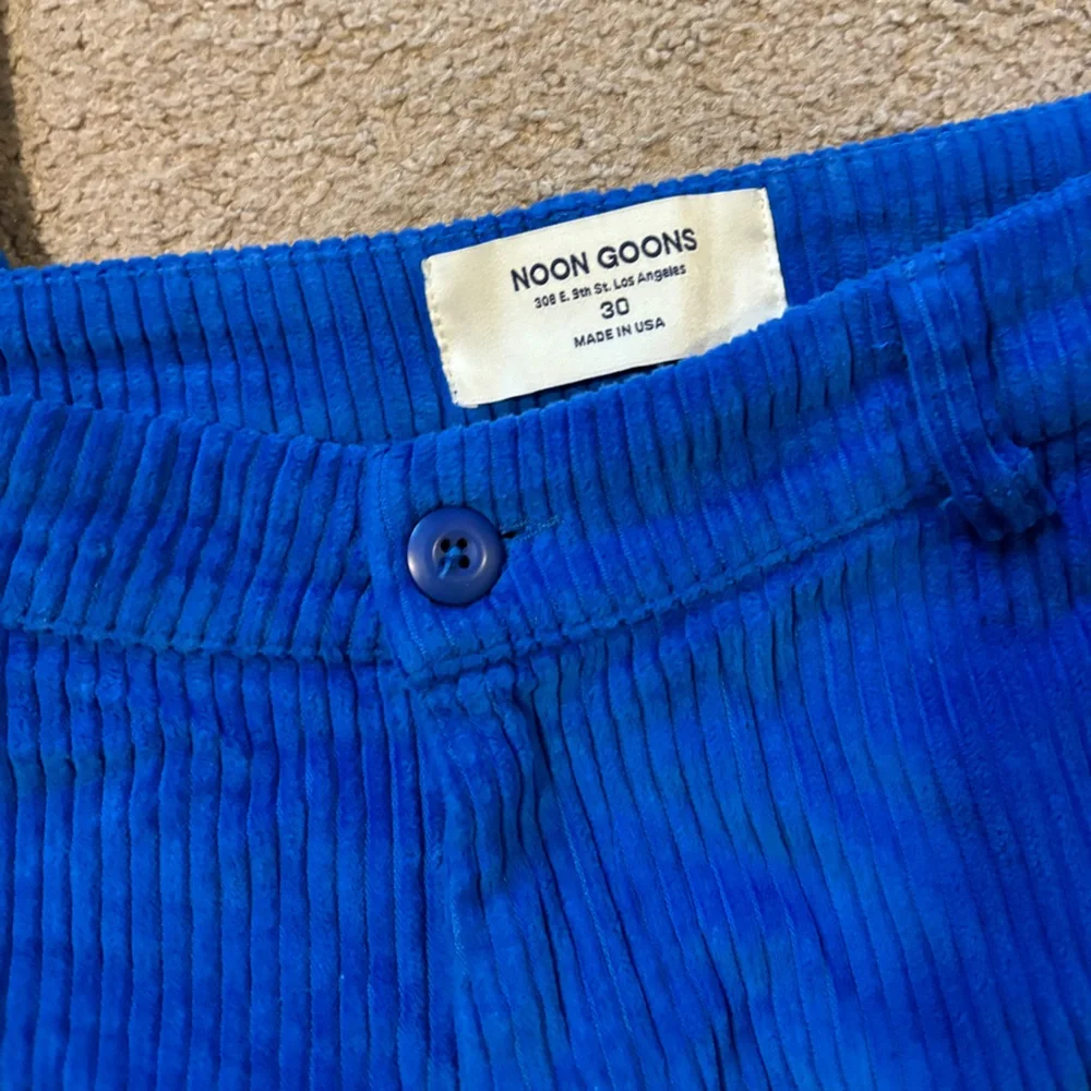 Noon Goons blue corduroy men’s pants